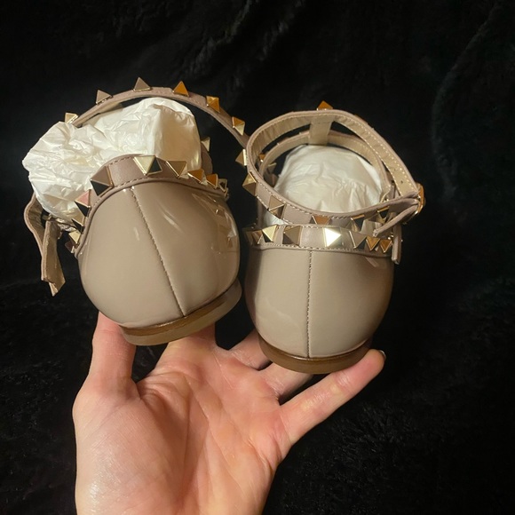 Valentino Rockstud cage flats - Picture 2 of 5